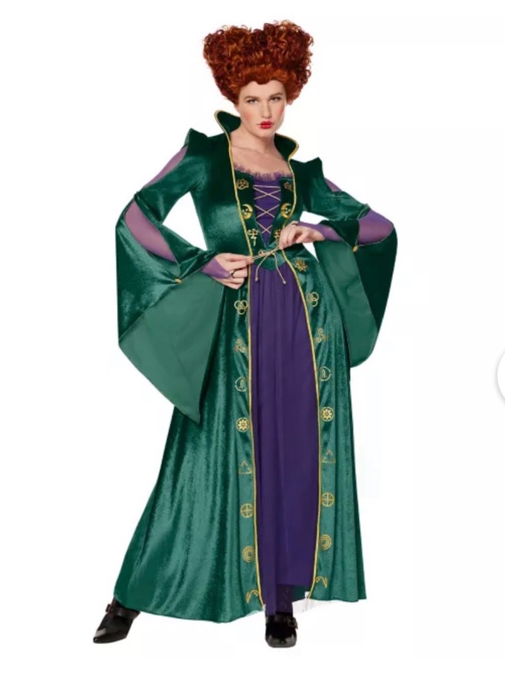Disney Hocus Pocus Winifred Henderson sisters costume Witch Dress